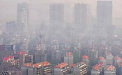 Fog shrouds Changsha, capital of China's Hunan