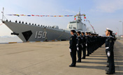 'Changchun' warship commissioned to PLA Navy