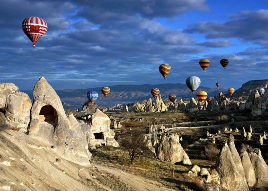 Cappadocia, Turkey (Photo Source: forum.home.news.cn)