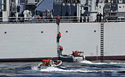 Naval escort taskforce in drill to rescue hijacked ship 