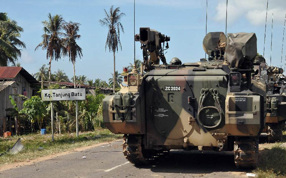 Malaysian security forces launch all-out attack in Sabah