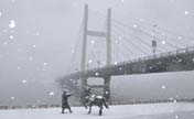 Snowfall hits Jilin,NE China 