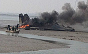 Su-27 fighter jet crashes in Shandong, E China
