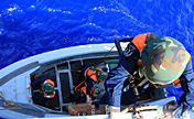 Naval taskforce training in west Pacific Ocean