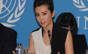 Li Bingbing calls for an end to illegal ivory trade