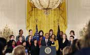 Obama declares Affordable Care Act at White House 