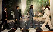 Beatles' wax figures exhibited in Washington 