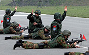 CPAPF, Russia's Domestic Security Force joint training