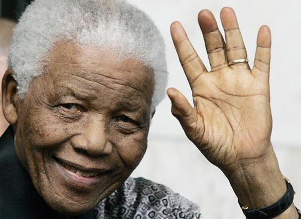 File photo of former South African President Nelson Mandela (Xinhua File Photo)