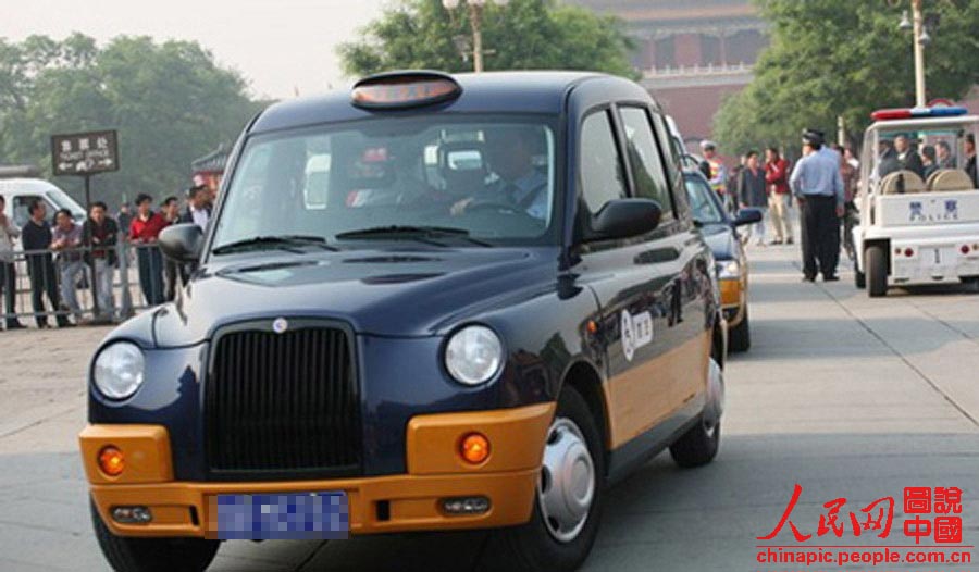British style barrier-free taxi was introduced in 2008. (File Photo) 