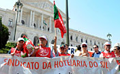 Protests staged against austerity in Portugal 