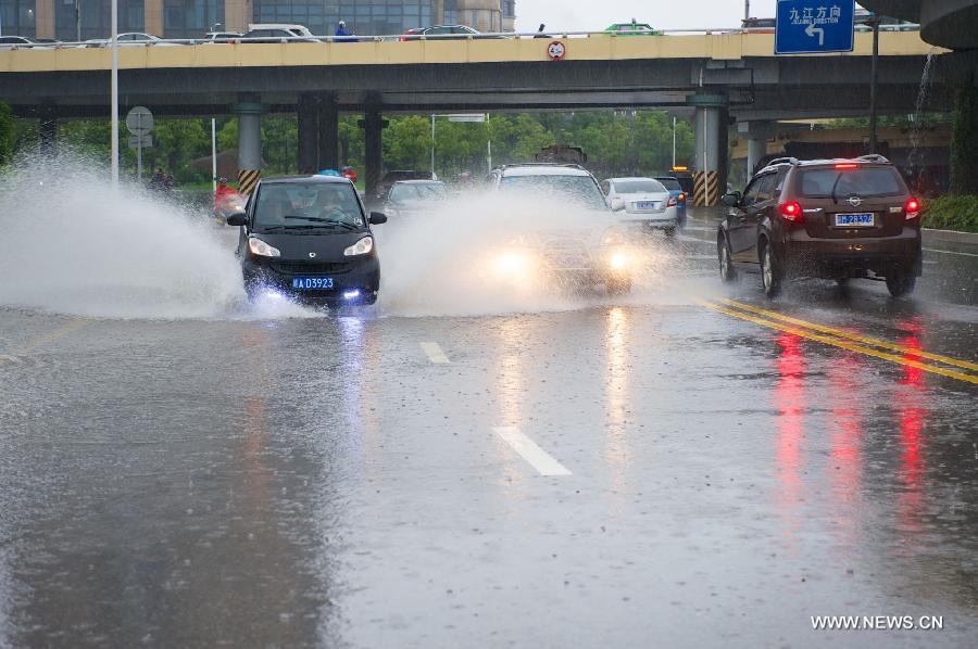 Heavy rainfall hits parts of China's Jiangxi 