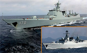 China's main warships to take part in joint drills