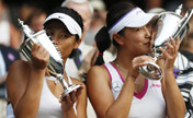 Chinese pair win Wimbledon doubles