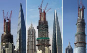 Shanghai Tower under construction