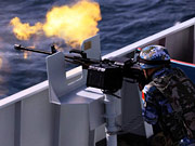 15th Chinese naval escort taskforce conducts live-fire training