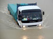 Tropical storm Kong-Rey brings heavy rainfalls to Taiwan 