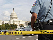 Police officer injured after gunshots outside Capitol