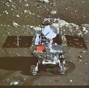 China's moon rover, lander photograph each other