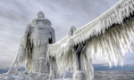 Photographer captures frozen scenery in U.S.