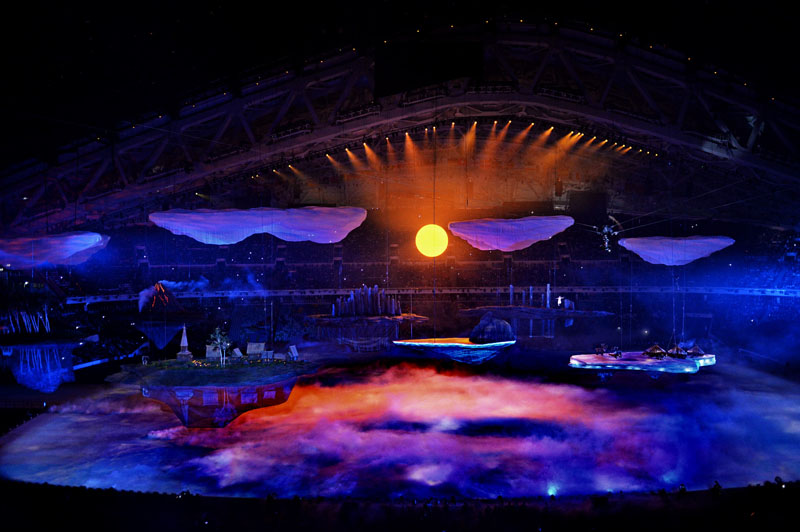 Highlights of opening ceremony of Sochi 2014 Winter Olympic Games