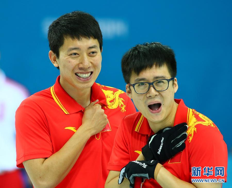China beat Britain to reach men's curling semifinals 