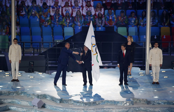 Sochi closes Olympics in the glow of success