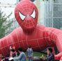 Giant Spider-Man appears in Fuzhou