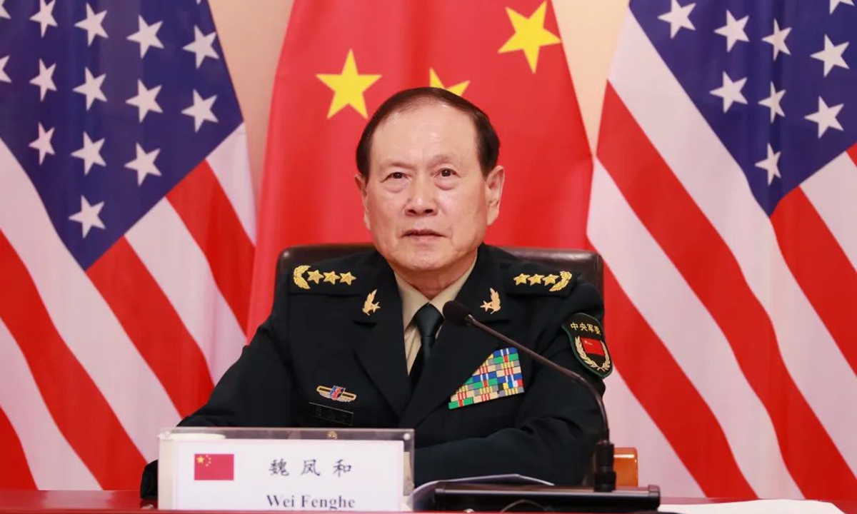 Chinese defense minister stresses PLA's courage, capabilities to defeat intruders