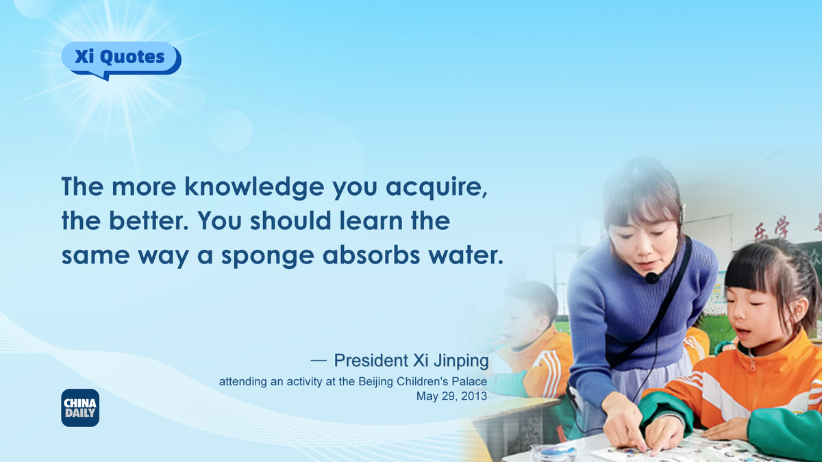 Xi's messages to children