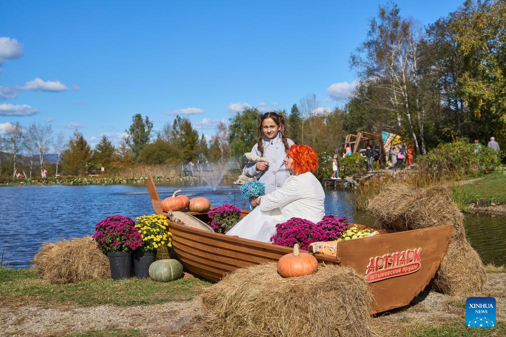 Pumpkin festival held in Vladivostok, Russia