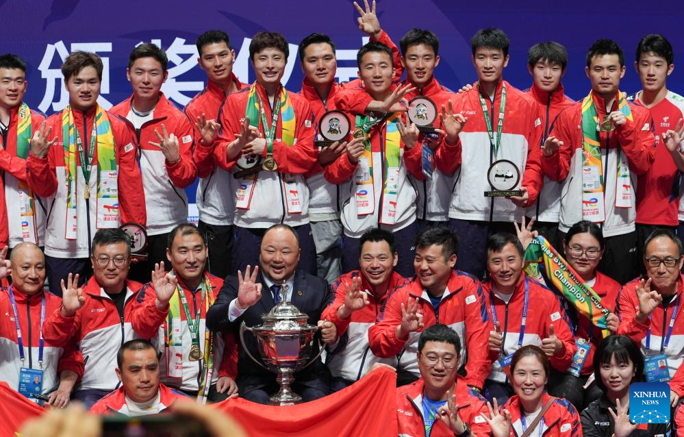 China beats Indonesia to regain Thomas Cup